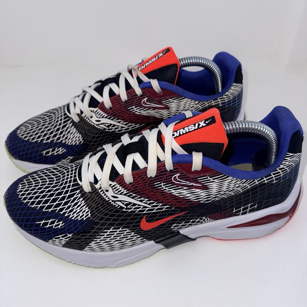 Nike D/MS/X Ghoswift Mens 8.5 Black Royal Blue Crimson Shoes BQ5108-002
